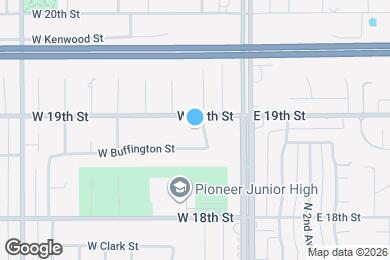 Map image of the property - 1887 N Laurel Ave