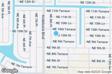 Map image of the property - 826 NE 10th St