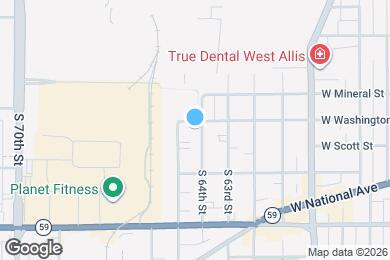 Map image of the property - 1109 S 64th St