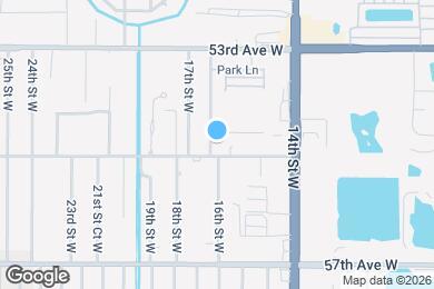 Map image of the property - 5417 16th St W