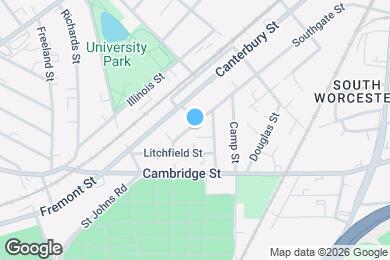 Map image of the property - 111 Southgate St