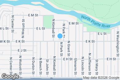 Map image of the property - 536 E K St