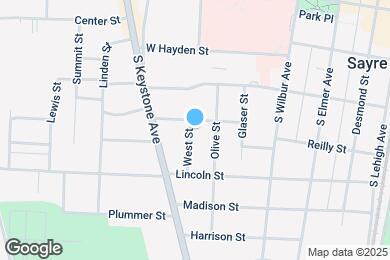 Map image of the property - 103 West St