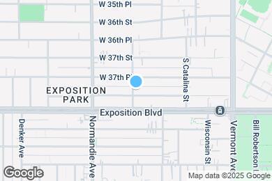 Map image of the property - 1299 W 37th Dr