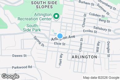 Map image of the property - 2300 Arlington Ave