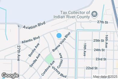 Map image of the property - 2515 Vero Beach Ave