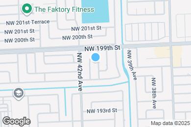Map image of the property - 19720 NW 40th Ct