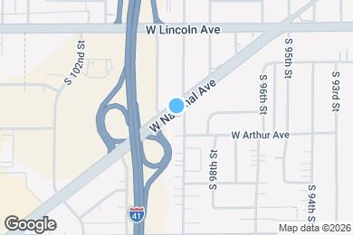 Map image of the property - 2459 S 99th St