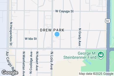 Map image of the property - 4414 N Clark Ave