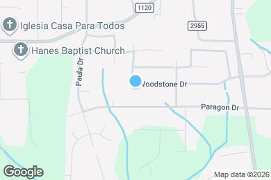 Map image of the property - 1882 Woodstone Dr