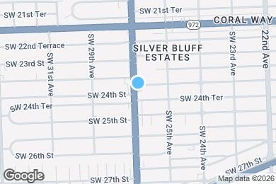 Map image of the property - 2425 SW 27th Ave