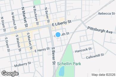 Map image of the property - 329 E South St
