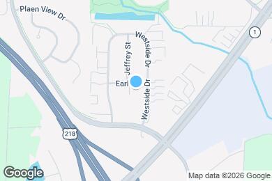 Map image of the property - 1829 Earl Rd