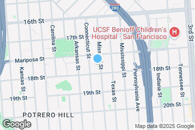 Map image of the property - 254 A Missouri St