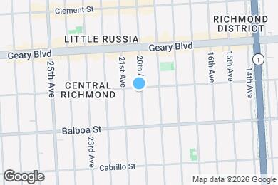 Map image of the property - 503 20th Ave