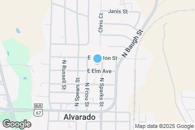 Map image of the property - 505 N Sparks St