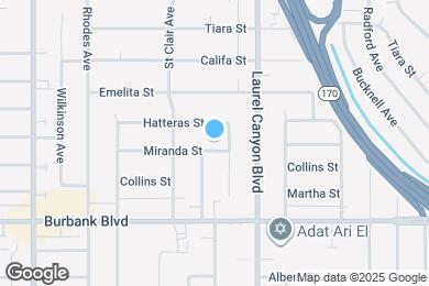 Map image of the property - 12147 Miranda St