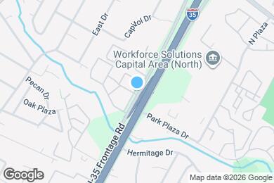 Map image of the property - 8800 N Interstate Hwy 35