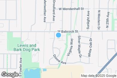 Map image of the property - 2942 W Babcock St