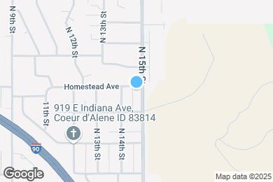 Map image of the property - 1420 E Homestead Ave