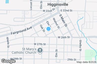 Map image of the property - 204 W 24th St