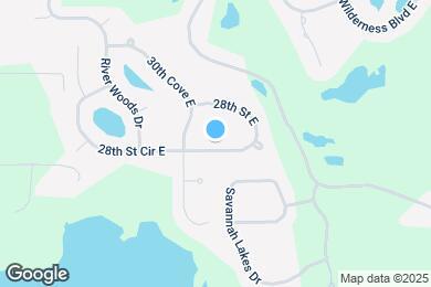 Map image of the property - 11415 28th Street Cir E