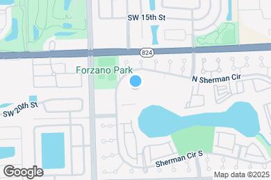 Map image of the property - 8740 N Sherman Cir