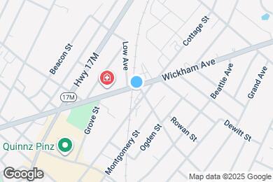 Map image of the property - 138 Wickham Ave