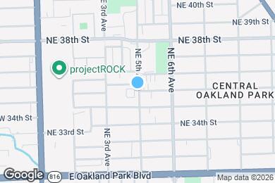 Map image of the property - 3455 NE 5th Ave