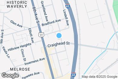 Map image of the property - 700 Craighead St