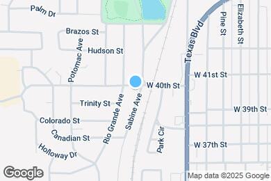 Map image of the property - 3921 Sabine Ave
