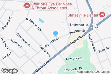 Map image of the property - 805 Stockton St