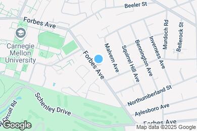 Map image of the property - 5255 Forbes Ave