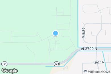 Map image of the property - 2823 W 2720 N