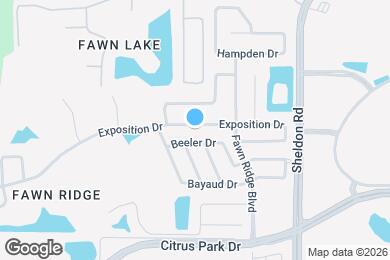 Map image of the property - 8918 Exposition Dr