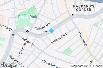 Map image of the property - 1310 Commonwealth Ave