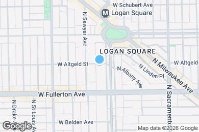Map image of the property - 3211 W Altgeld St