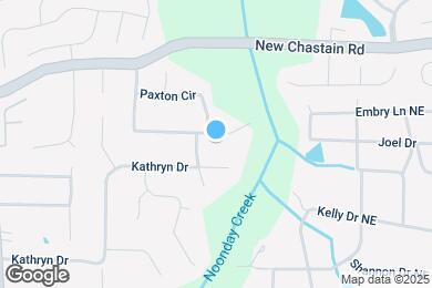Map image of the property - 320 Sumter Dr NE