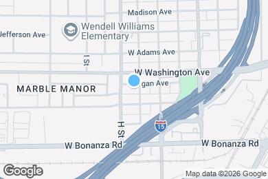 Map image of the property - 705 Morgan Ave