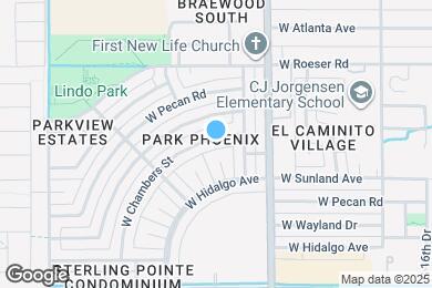 Map image of the property - 2027 W Chambers St