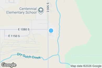 Map image of the property - 517 E 1140 S
