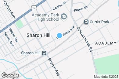 Map image of the property - 921 Woodland Ave