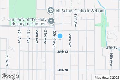 Map image of the property - 4530 21st Ave
