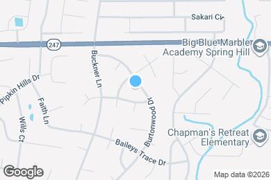 Map image of the property - 2925 Burtonwood Dr