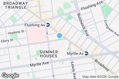 Map image of the property - 885 Park Ave