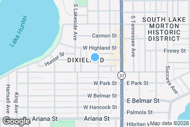 Map image of the property - 1033 S New York Ave