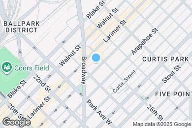 Map image of the property - 2445 Lawrence St