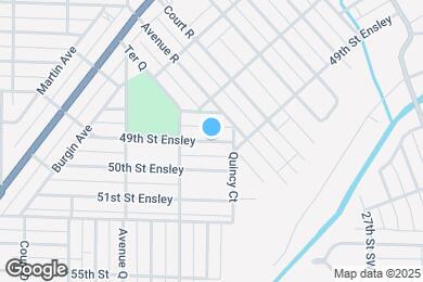 Map image of the property - 1772 49th St Ensley