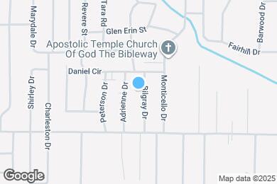 Map image of the property - 3135 Bilgray Dr