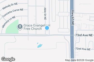 Map image of the property - 7315 Able St NE